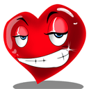 Gif animé coeur sourire
